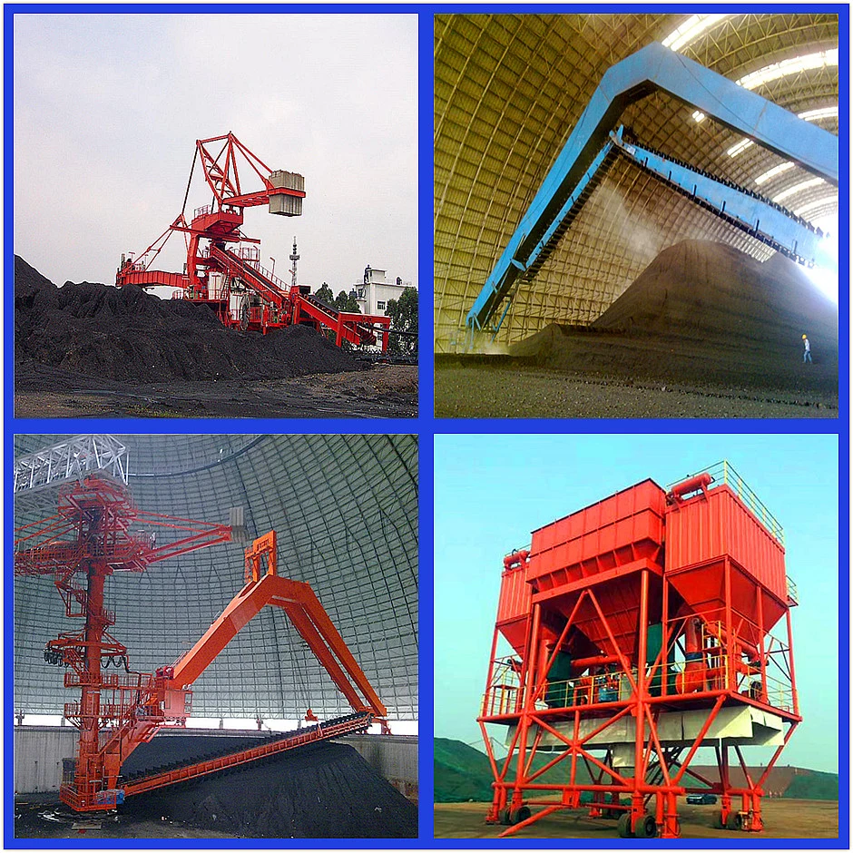 Capacity 600t/H Bulk Materials Continuity Shipment Belt Type Ship Loader