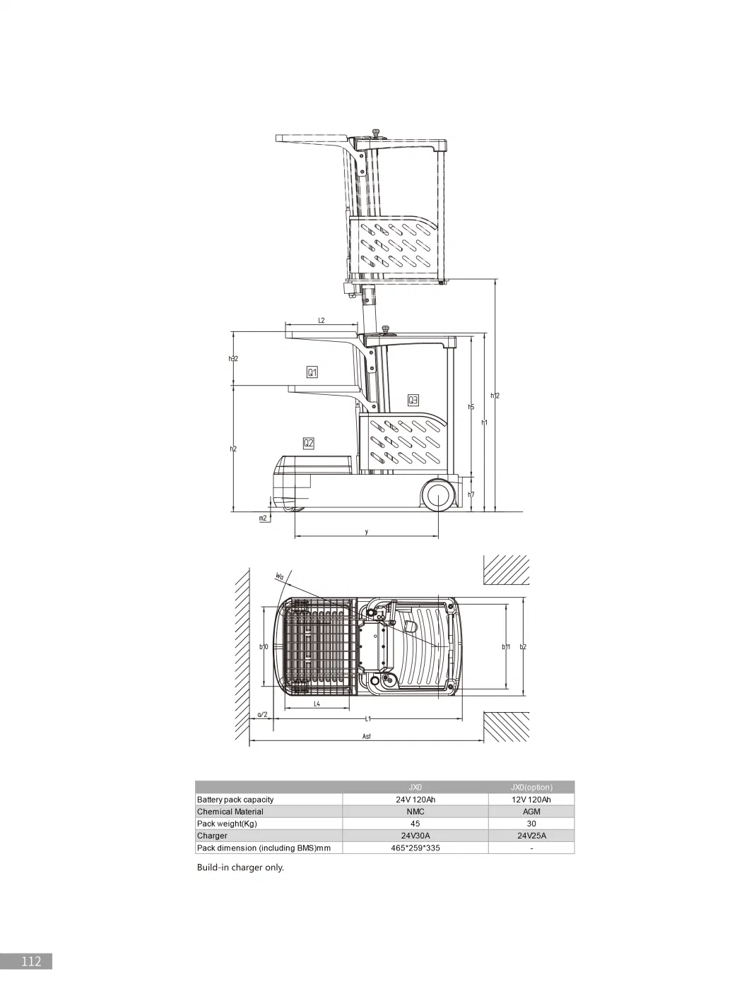 Wav Series Work Assist Vehicle Electric Order Picker