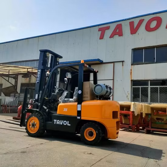 Chariot élévateur GPL à gaz de 3,5 tonnes