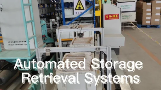 Système de stockage automatique de récupération de racks de grue de gerbage de rayonnage d'entrepôt d'empilage (système de récupération automatique de stockage)