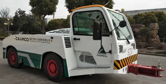 Tracteur de remorquage de bagages d'avion Tracteur de remorquage aérien d'avion